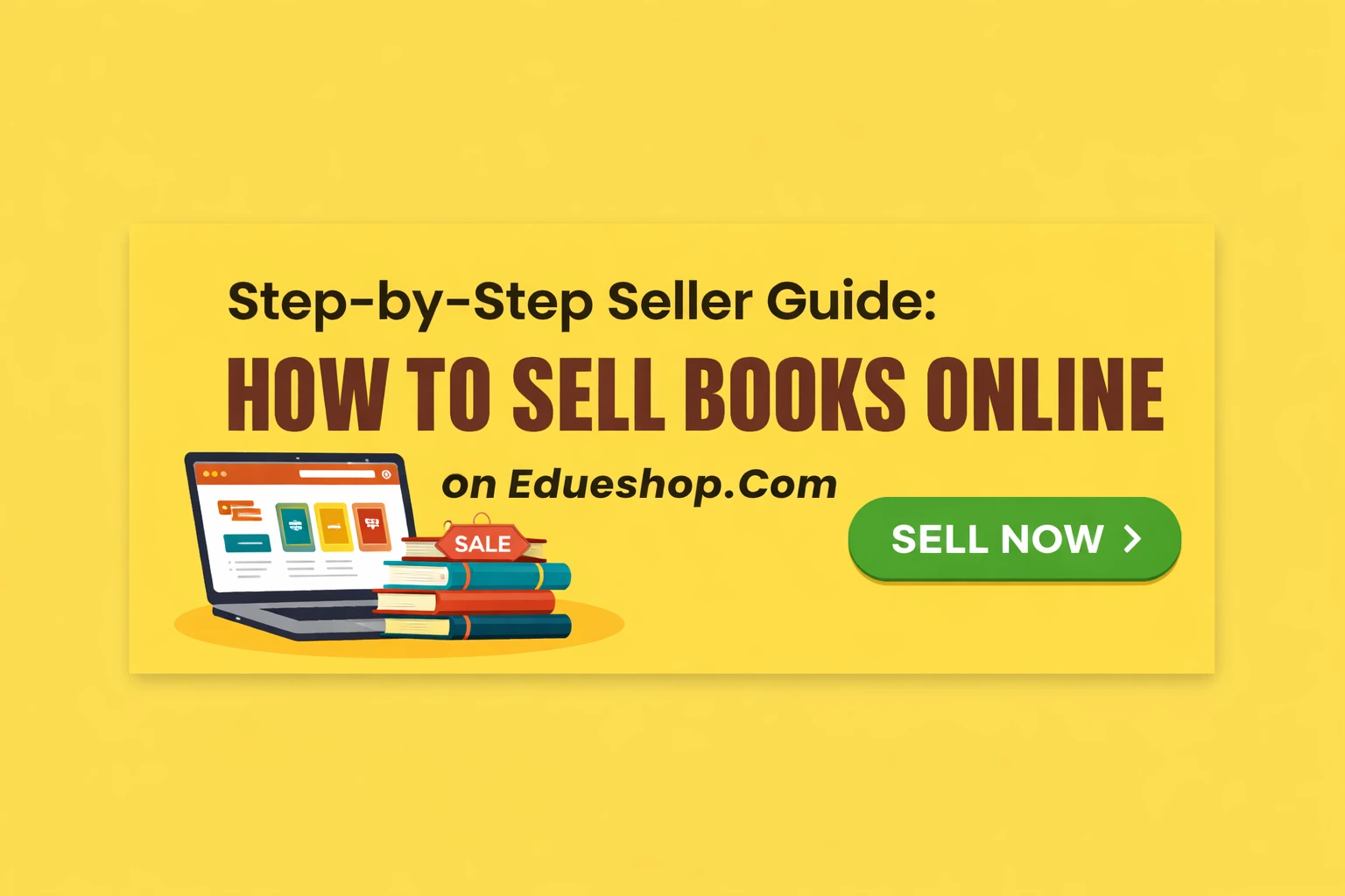 Step-by-Step Seller Guide: How to Sell Books Online on Edueshop.Com